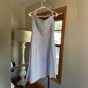 NWT JCrew vintage striped summer dress size 6